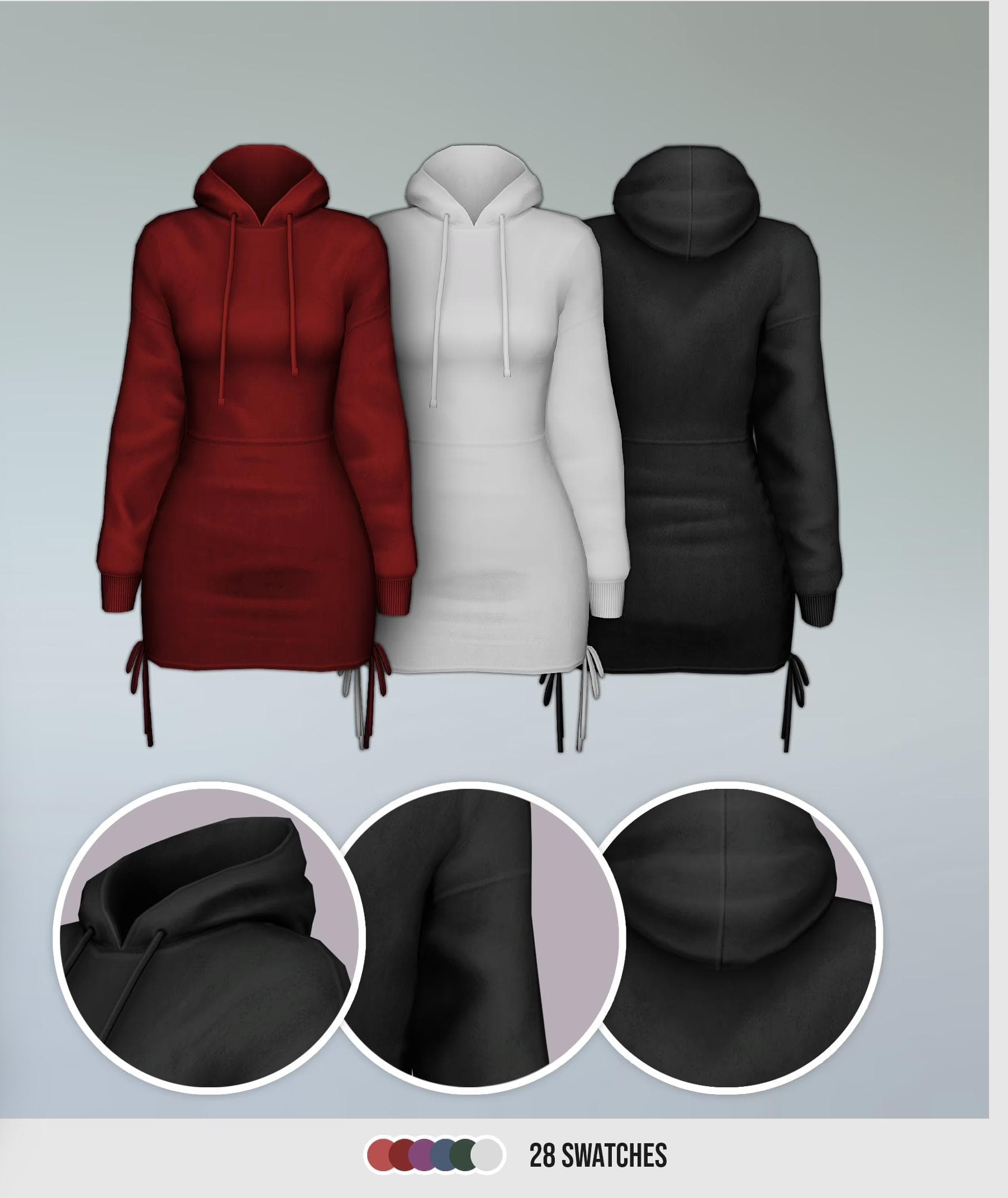 Галерея мода Платье Darla Hoodie #1